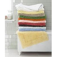Martha Stewart Collection Solid Cotton Bath Rug, 21x34