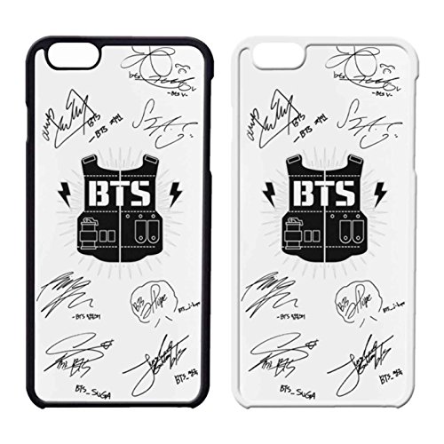 Bts Army And Signatures IPhone Case Iphone 6 Case or Iphone 6S Black Rubber IQ