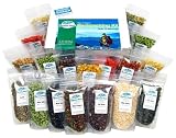 Harmony House Foods Backpacking Kit (18 Count Zip Pouches, Dried Camping Food)