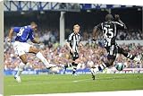 Box Canvas Print of Football - Everton v Newcastle United Barclays Premier League - Goodison Park -... from Everton ePhoto