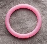 Smart Mom Rose Quartz Bangle Bracelet Teether