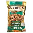 Snyder's of Hanover Buttermilk Ranch Pretzel Pieces, 10-Ounce Packages (Pack of 12)