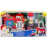 51vuw40JJVL. SL160  Caillou Firemens House Playset