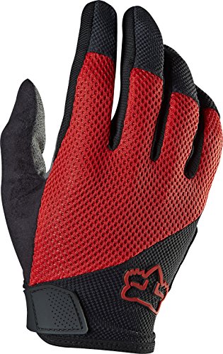 Fox Racing Reflex Gel Mountain Bike Gloves, Red, Large