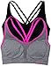 XOXO Juniors 2 Pack Cross Back Comfort Sports Bra with Removable Pads