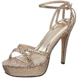 Johnathan Kayne Womens Glitz Platform Sandal - Womens Shoes Sandal