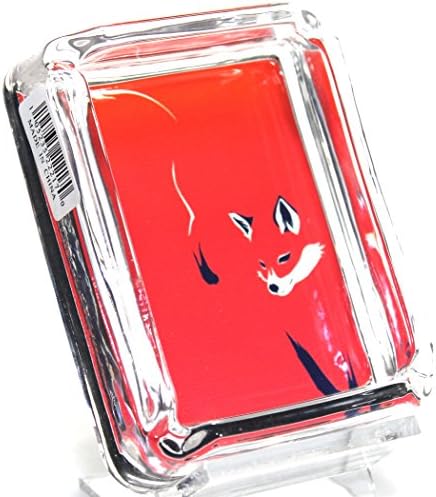 Fox Series 1 Glass Ashtray - Black Bottom - Unboxed