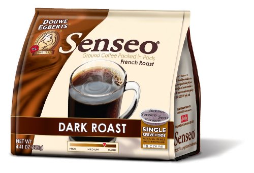 Senseo Dark Roast Coffee - 18-Count Pods (Pack of 6) Senseo Dark Roast Coffee - 18-Count Pods (Pack of 6)
