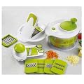 Enrico Salatschleuder Mega-Set 14 teilig Reibe Hobel Gem�seschneider