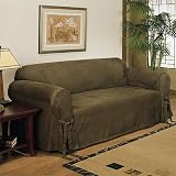 Ultimate Suede Slipcover, Loveseat
