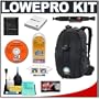 Lowepro Primus AW (Black) Digital SLR Camera Backpack + Accessory Kit for Canon Rebel T3, T3i, T1i, T2i, EOS 60D, 5D, 7D, Nikon D3000, D3100, D5000, D5100, D7000, D300s, Olympus Evolt E-5, E-30, E-620 & Sony Alpha A560, A580, A33, A35, A55