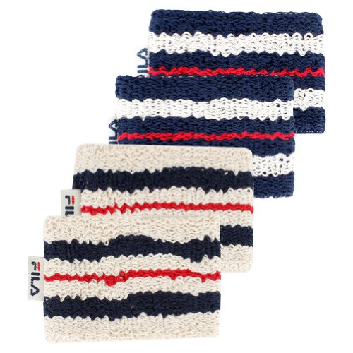 Fila Unisex Retro Comfort Tennis Wristbands