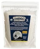 Aloha Nu Certified Organic, Kosher Shredded Coconut, 8-Ounce Bags (Pack of 4)