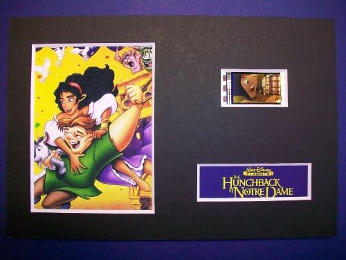 HUNCHBACK OF NOTRE DAME Unframed Film Cell Display Collectible Movie Memorabilia compliments dvd poster Disney animation