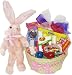 Polka Dot Easter Bunny Basket