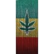 Pot Leaves Bamboo Door Curtain