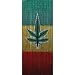 Pot Leaves Bamboo Door Curtain