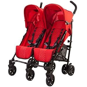 Amazon.com : guzzie+Guss Twice Double Umbrella Stroller, Red : Baby Amazon.com : guzzie+Guss Twice Double Umbrella Stroller, Red : Baby