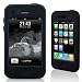 SportGrip iSkin Black - Silikon-Tasche & Displayschutz f�r Apple iPhone 3G / 3GS