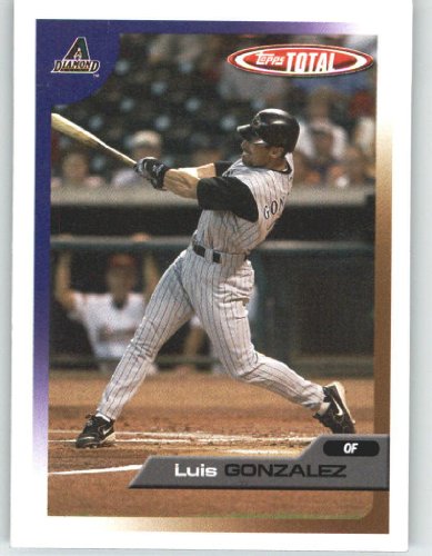 2005 Topps Total Team Checklists #1 Luis Gonzalez - Arizona Diamondbacks (Baseball Cards)