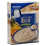Gerber Fruit Cereals, Rice Cereal With Mxed Fruit, 8-Ounce Units (Pack of 6)