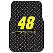 Jimmy Johnson Nascar Car Front Floor Mats (2 Front) (17x25 ) Jimmy Johnson Nascar Car Front Floor Mats (2 Front) (17x25 )