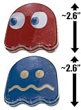 Pac-Man Ghost Sours Candy 2-Tin Box Pack (Red & Blue)