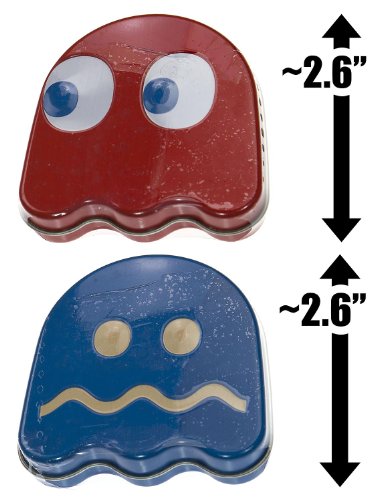 Pac-Man Ghost Candy 2-Tin Pack