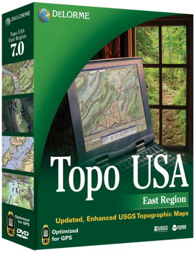Software: Topo USA 7.0 East Edition