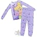 Tinkerbell Purple Cotton Pajamas for Toddler Girls (5T Only)
