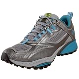 Timberland Women's All Mountain GTX Low Trail Running Shoe,Grey/Blue,7 M US