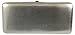 Chicastic Glossy Snakeskin Texture Faux Patent Leather Flat Hard Clutch Wallet