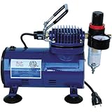 Paasche D500SR 1/8 HP Compressor with Regulator and Moisture Trap