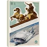 Box Canvas Print of EYSTON THUNDERBOLT 1938 from Mary Evans'