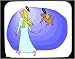 Mouse Pad with angels, angel, dog, halo, pet