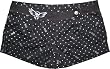 Emily the Strange juniors Ace of Diamonds Black Mini Shorts