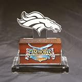 Denver Broncos NFL Business Card Holder w/ Gift Box