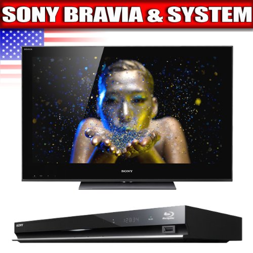 Sony KDL40NX700 40-inch 1080p 120Hz LED Edge-lit LCD HDTV + Sony BDP-S470 Blu-ray Disc Player