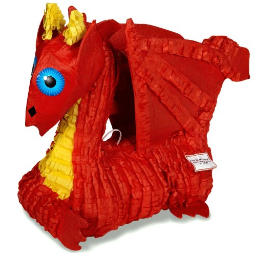 Red Dragon 19 Pinata Supplies (Red)