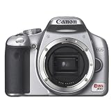 Canon Digital Rebel XSI 12MP Digital SLR Camera (Silver Body Only)