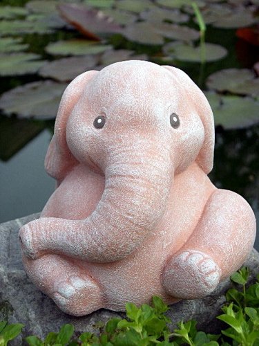 Elefant groß terracotta