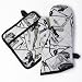 Sin in Linen Pin up Print Oven mitt/Potholder Set