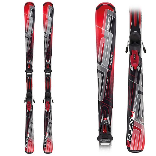 Best Skis Equipment Elan E/Flex 4 Skis with EL 10.0 Bindings 160cm