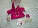 American Girl Bitty Baby Toggle Coat Set