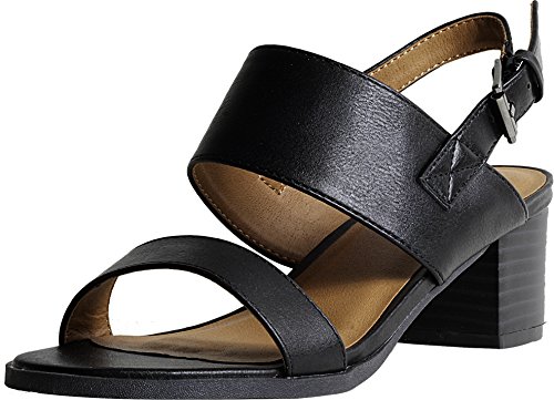 Bonnibel Women's Wishy-5 Leatherette Stacked Platform Sandal