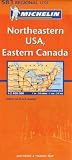 Michelin Map USA Northeastern, Eastern Canada 583 (Maps/Regional (Michelin))