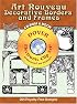 Art Nouveau Decorative Borders and Frames CD-ROM and Book (Dover Electronic Clip Art)