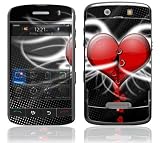 Devil Heart Design Decal Skin Sticker for the BlackBerry Storm 9530 9500 Cell Phone