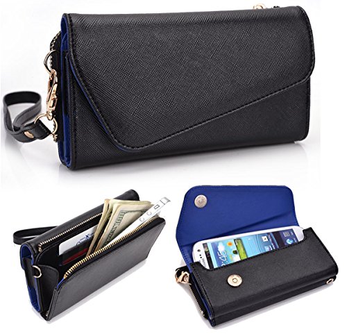 Nuvur All In One Universal Wallet Clutch Smartphone Case Fits
