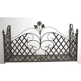 Window Box Wall Planter (Metal) by Flower Design